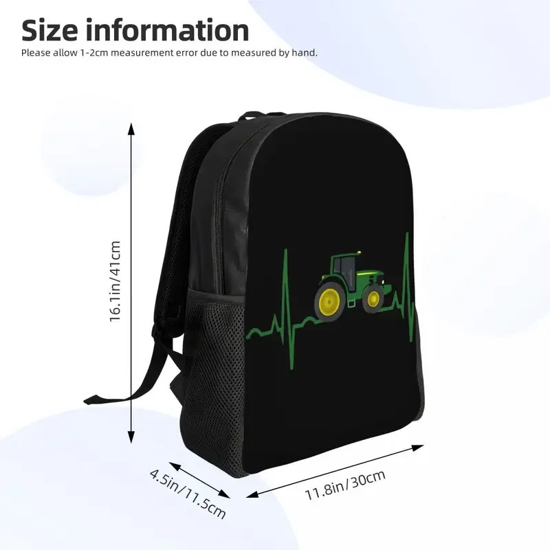 Tractor Heartbeat Laptop Backp - Fashion Backpack Women recension och pris