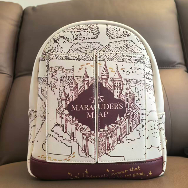 Harry Potter Map Printed Cospl - Mini Backpack Purse recension och pris