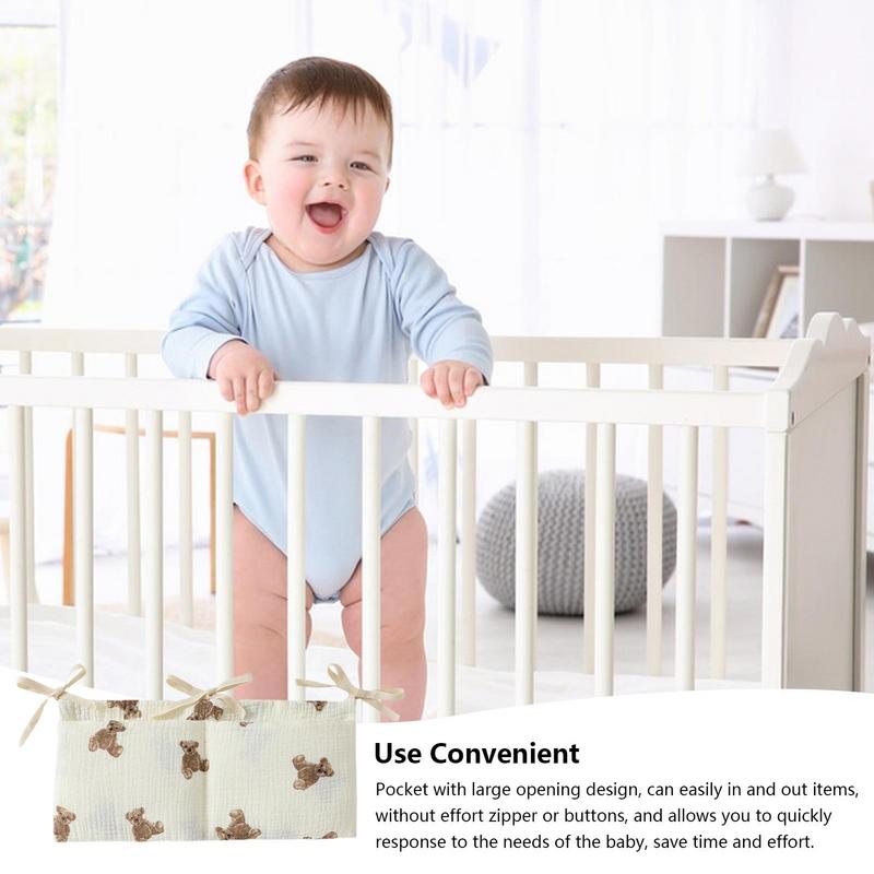 Baby Crib Organizer Cot Caddy  - Backpack Diaper Bag recension och pris