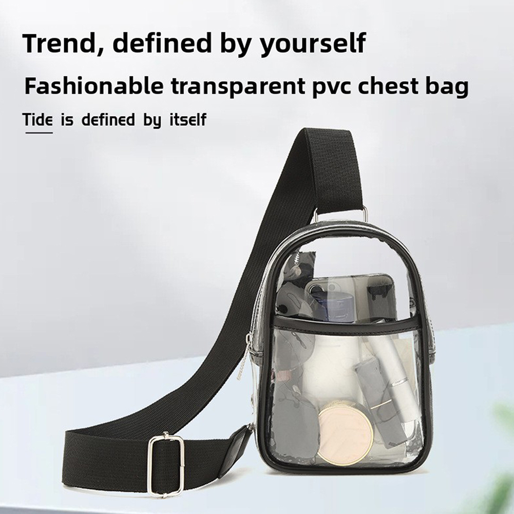 Clear Sling Bag,Waterproof Sho - Sling Backpack Shoulder recension och pris