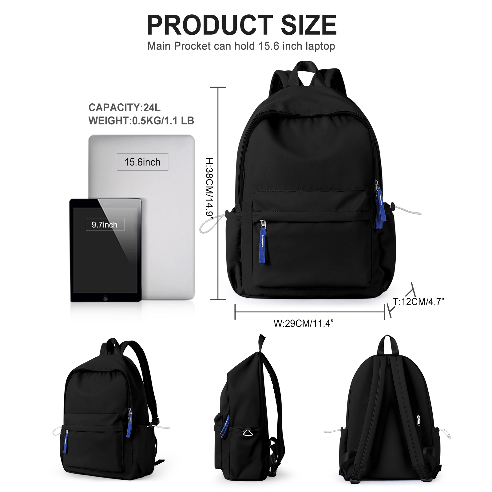 School Backpack,Unisex Classic - School Backpack Teen recension och pris