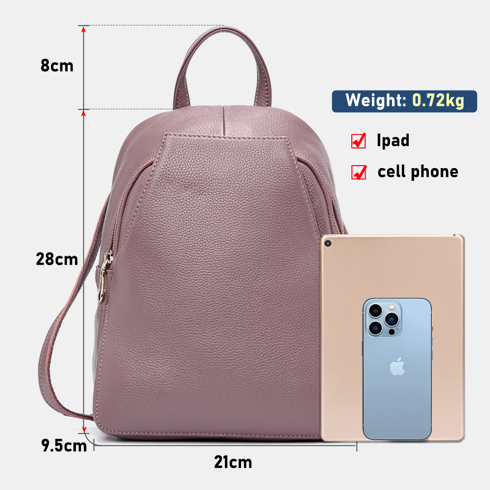 Zency Charm Women Backpack 100 - Travel Backpack Anti Theft recension och pris