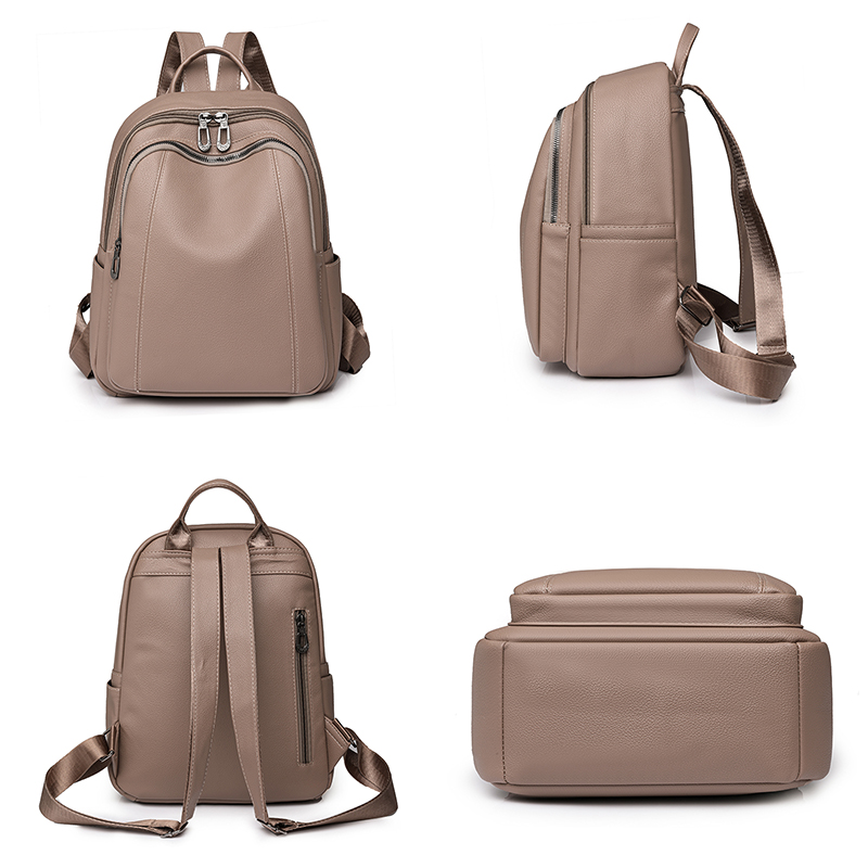 High Quality Leather Backpack  - Mini Backpack Purse recension och pris