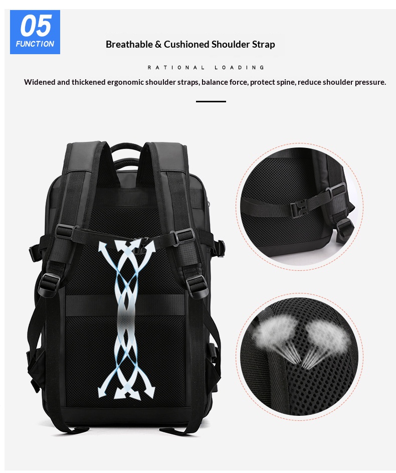 Anti Theft Nylon Business Back - Travel Backpack Anti Theft recension och pris